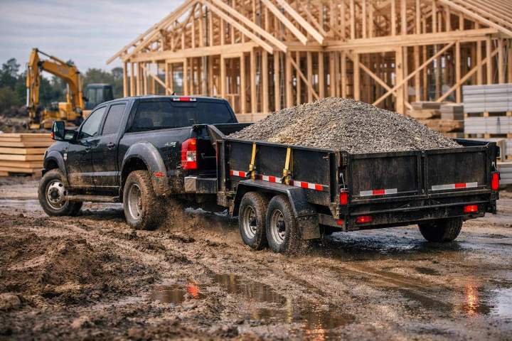 Livraison chantier construction Shawinigan