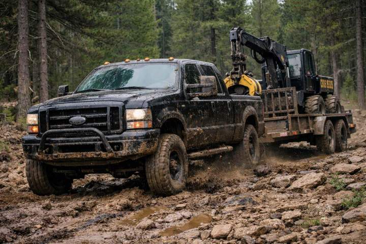 Transport spécialisé pour la machinerie et les équipements forestiers