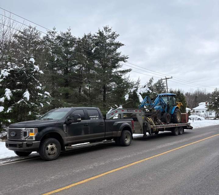 Transport de matériaux de chantier Shawinigan